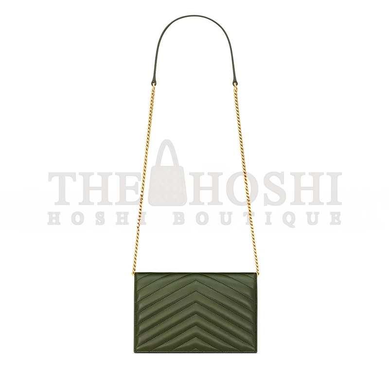 Y51 CASSANDRE ENVELOPE CHAIN WALLET IN LAMBSKIN 857605AAA443189 (19*12.5*3.5cm) Master Quality